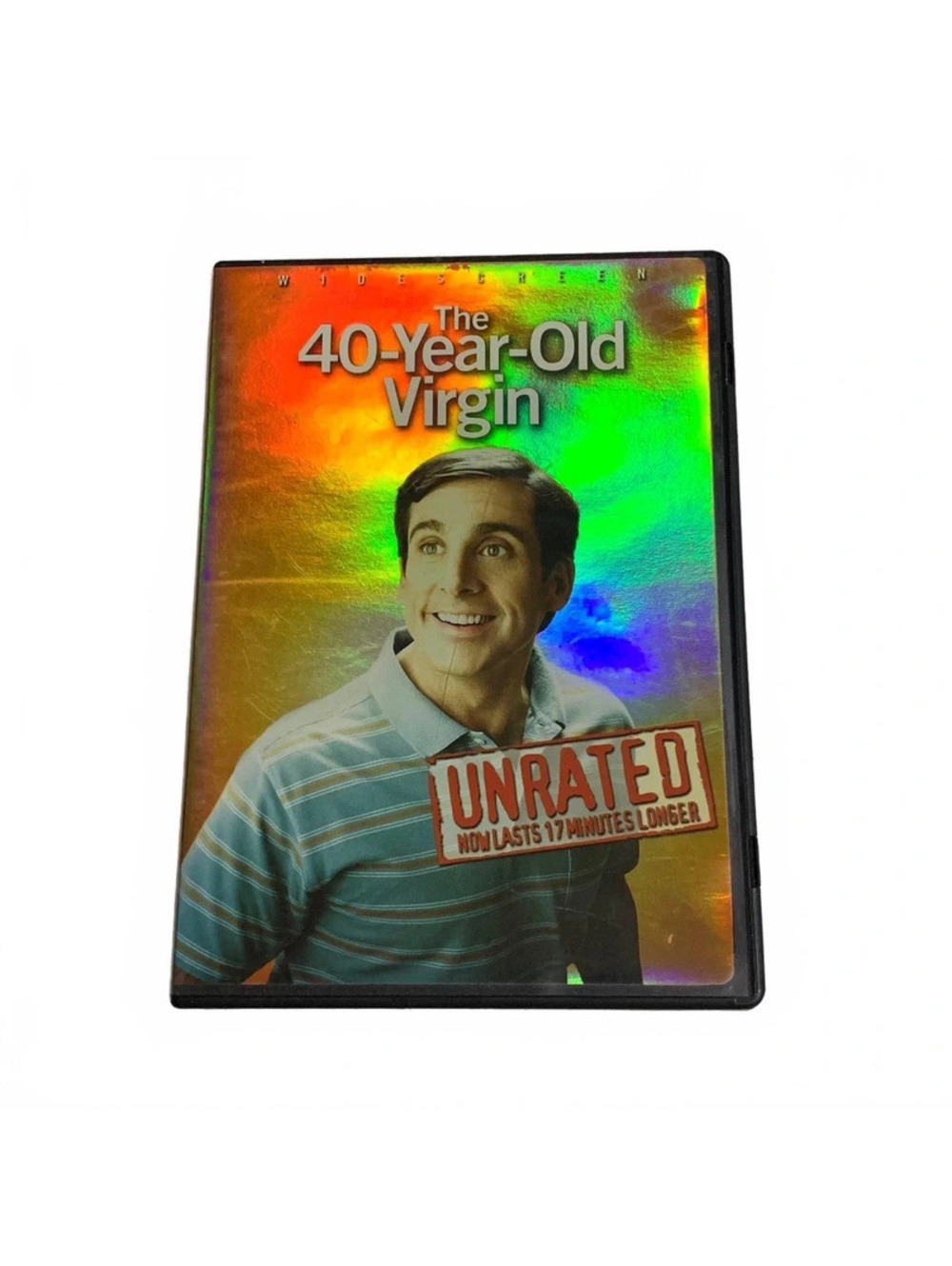 The 40-Year-Old Virgin Unrated Widescreen DVD Comedy Steve Carell 2005